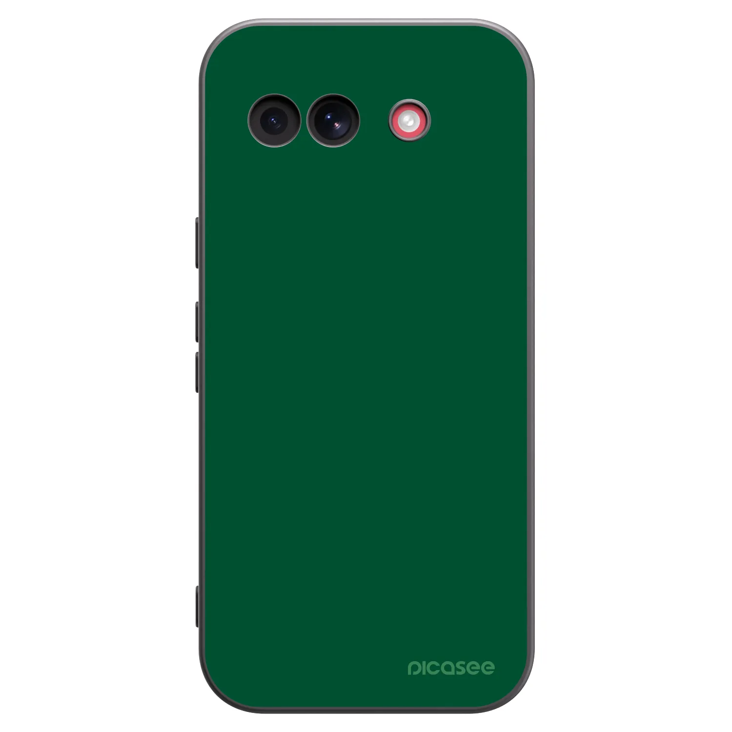 Picasee husă neagră din silicon pentru Google Pixel 10a - Green Gleam