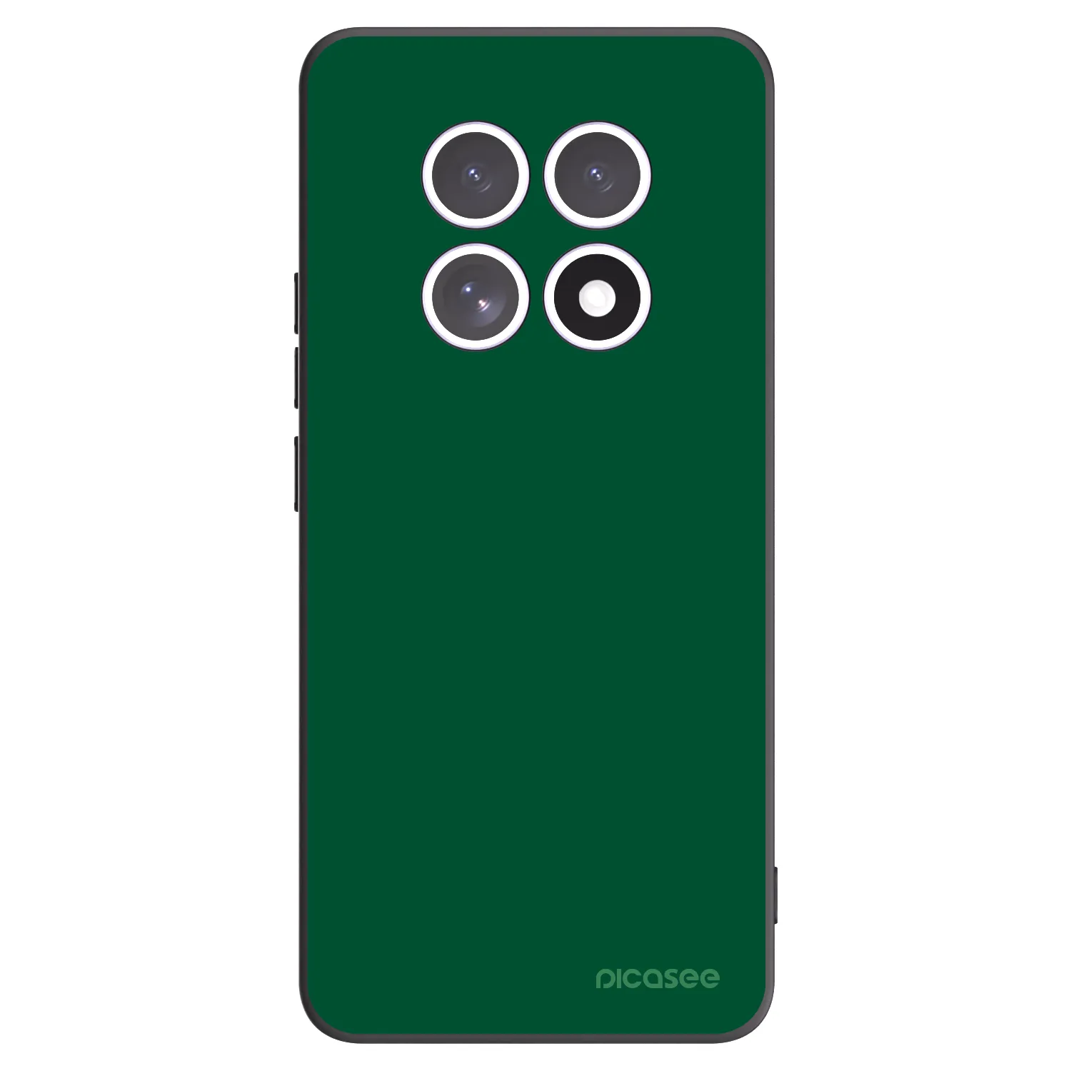 Picasee husă neagră din silicon pentru Xiaomi Redmi Note 15 5G - Green Gleam