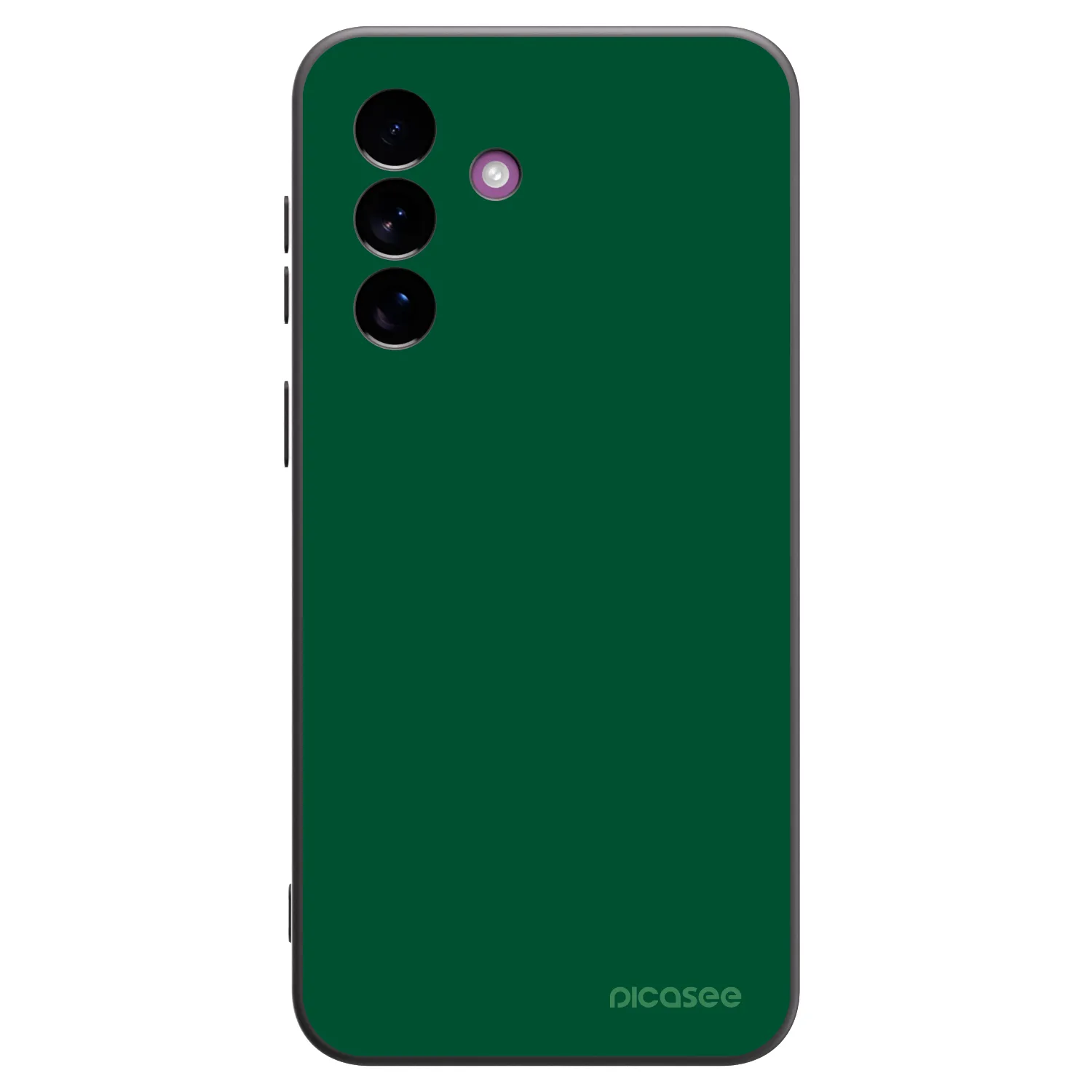 Picasee husă neagră din silicon pentru Samsung Galaxy A37 - Green Gleam