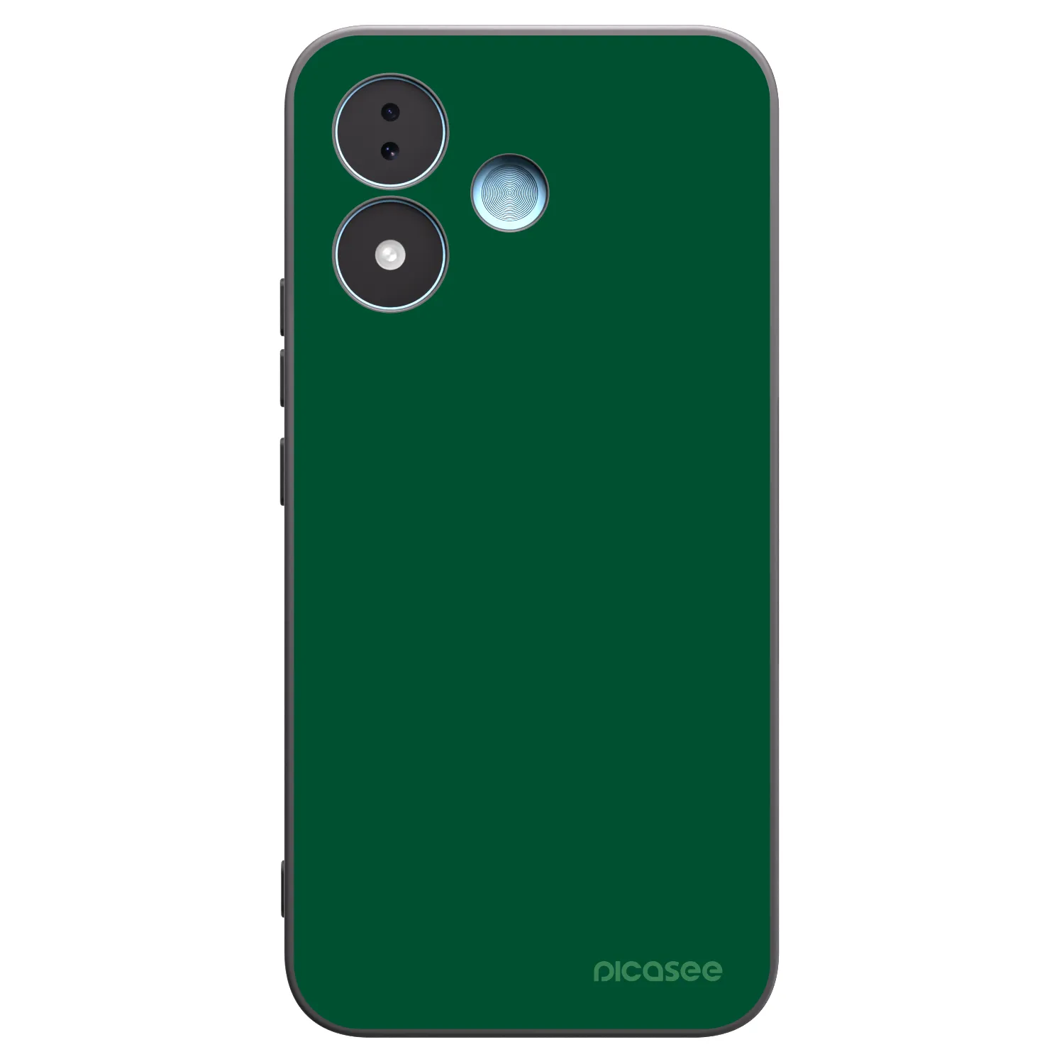 Picasee husă neagră din silicon pentru Xiaomi Redmi Note 17 5G - Green Gleam