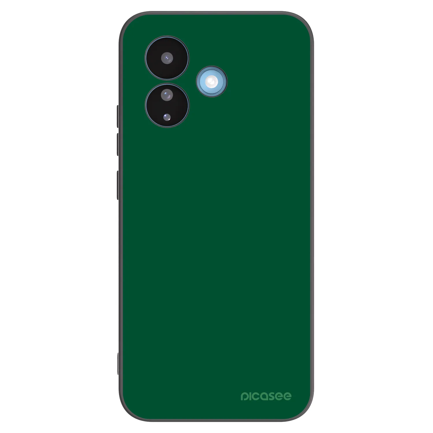 Picasee husă neagră din silicon pentru Xiaomi Redmi Note 17 Pro 5G - Green Gleam