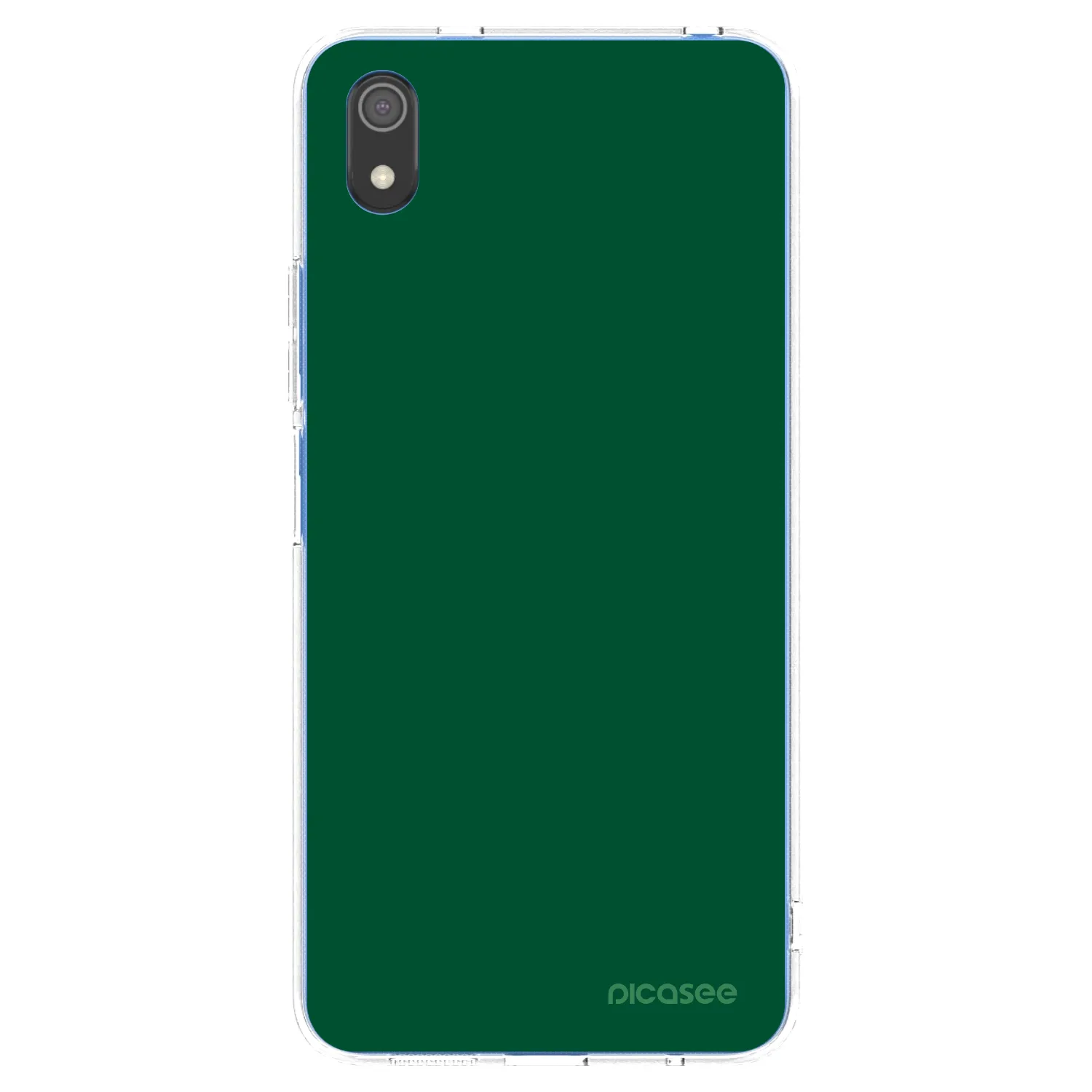 Picasee husă transparentă din silicon pentru Xiaomi Redmi 7A - Green Gleam