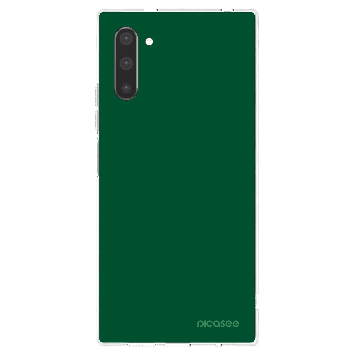 Picasee husă transparentă din silicon pentru Samsung Galaxy Note 10 N970F - Green Gleam