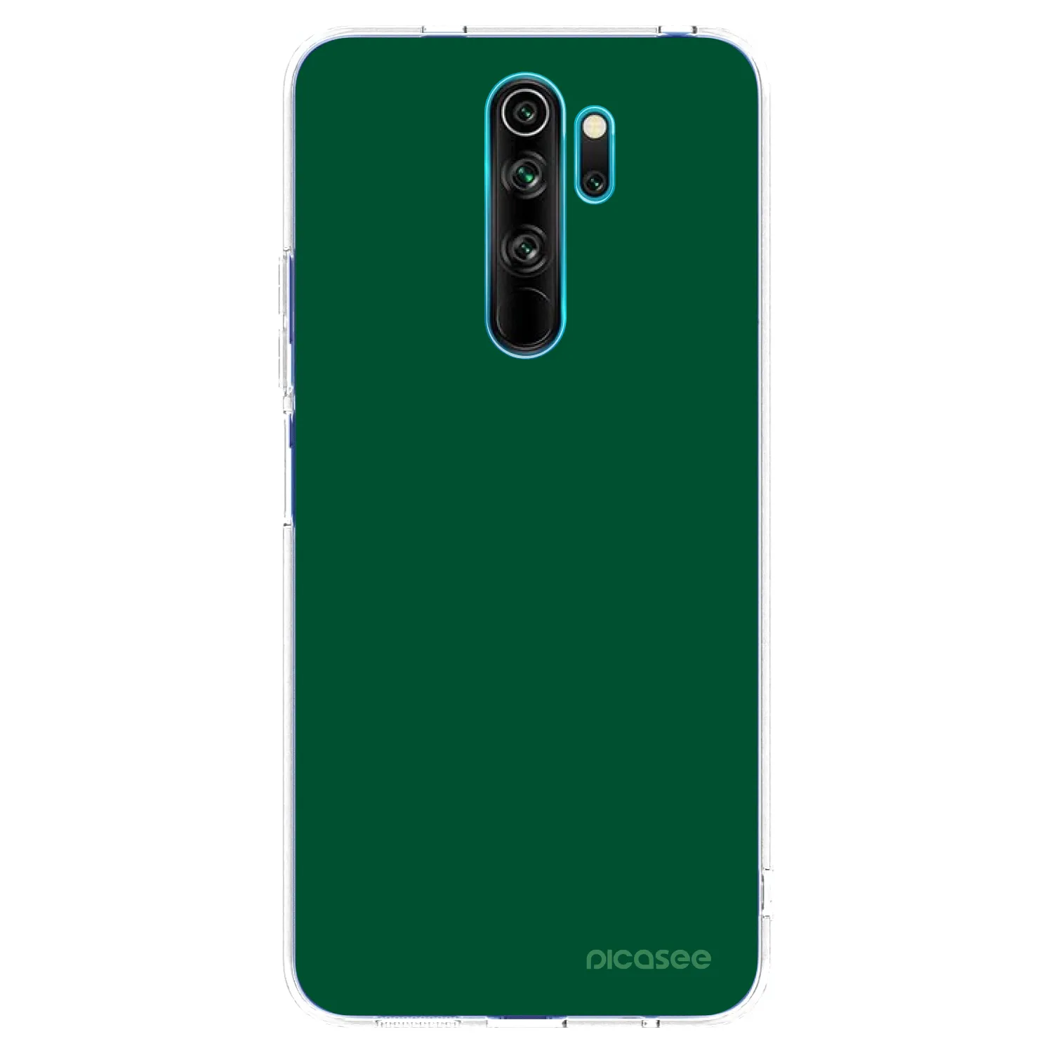Picasee husă transparentă din silicon pentru Xiaomi Redmi Note 8 Pro - Green Gleam