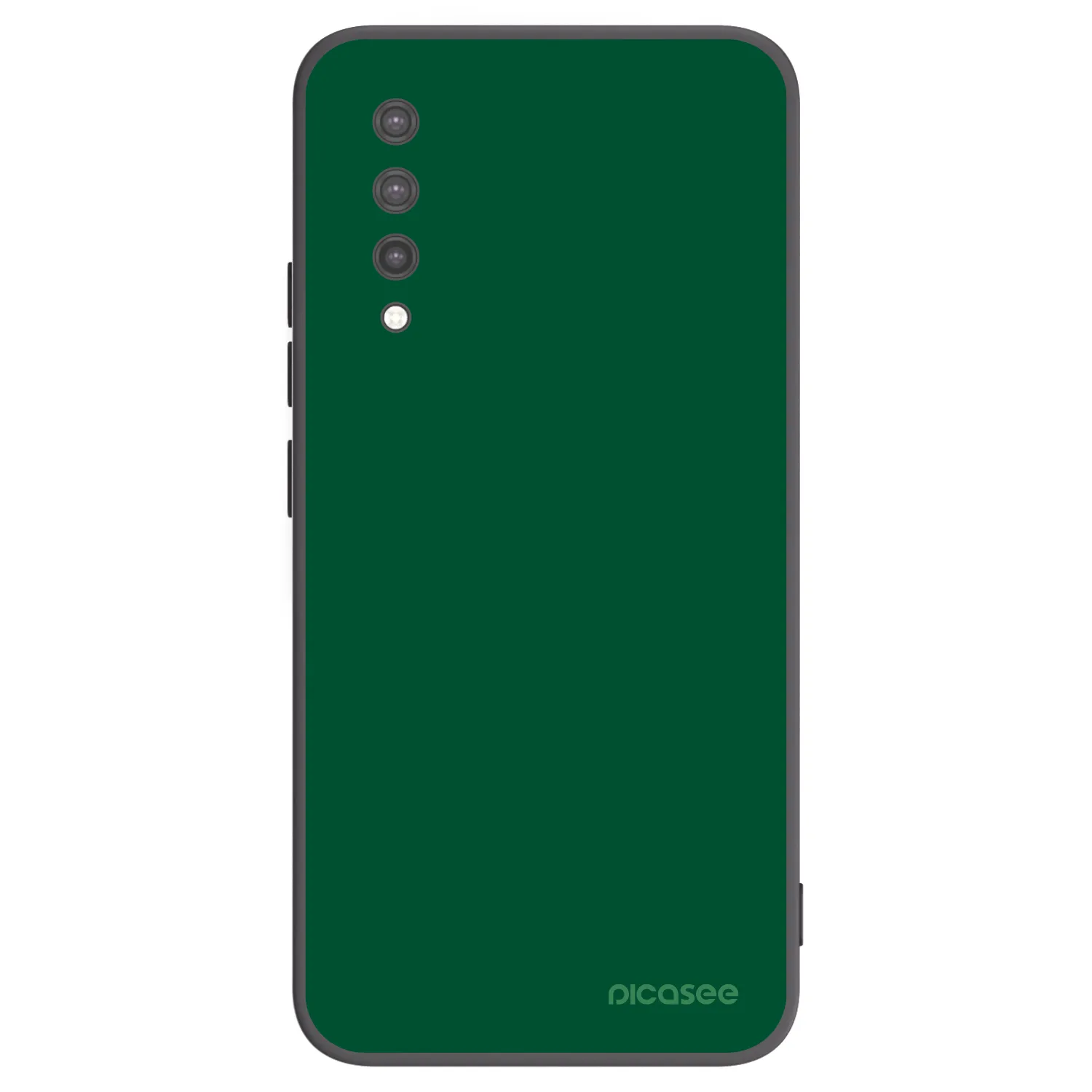 Picasee husă neagră din silicon pentru Xiaomi Mi 9 Lite - Green Gleam