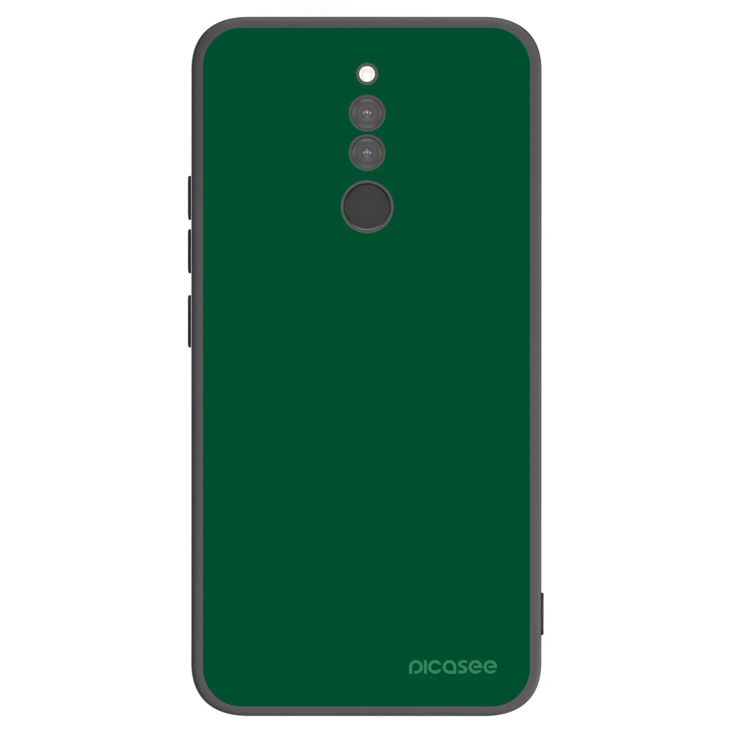 Picasee husă neagră din silicon pentru Xiaomi Redmi 8 - Green Gleam