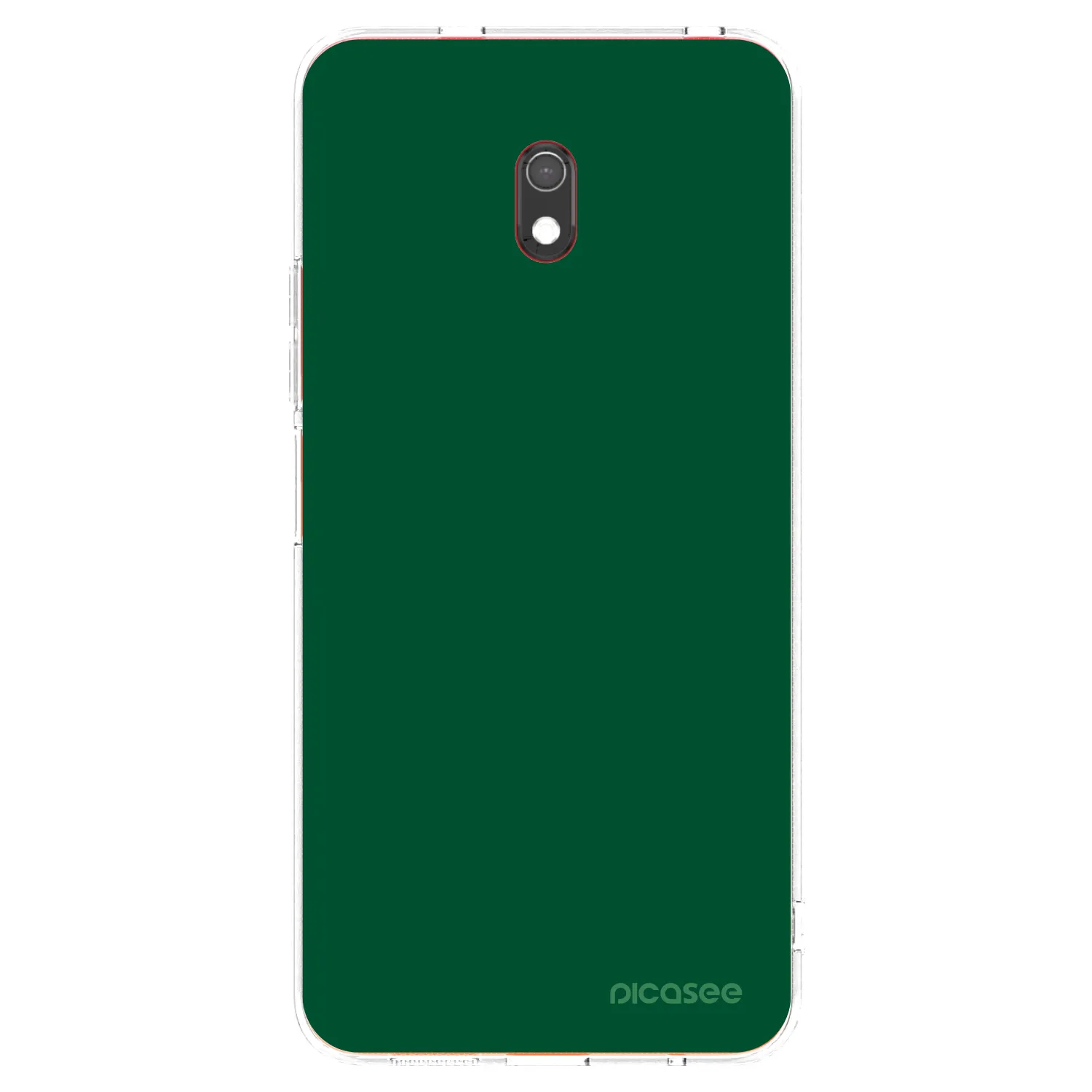 Picasee husă transparentă din silicon pentru Xiaomi Redmi 8A - Green Gleam