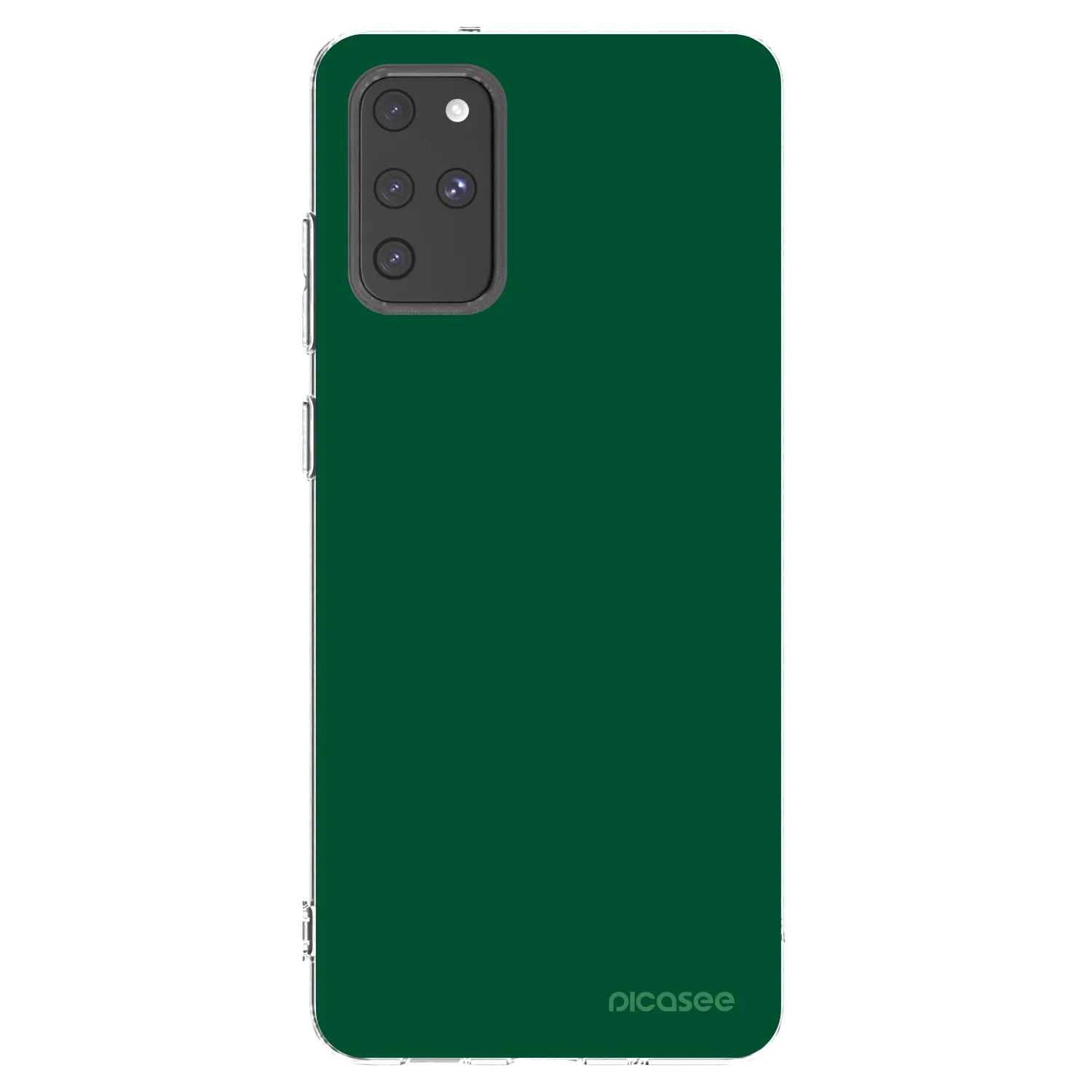 Picasee husă transparentă din silicon pentru Samsung Galaxy S20+ G985F - Green Gleam