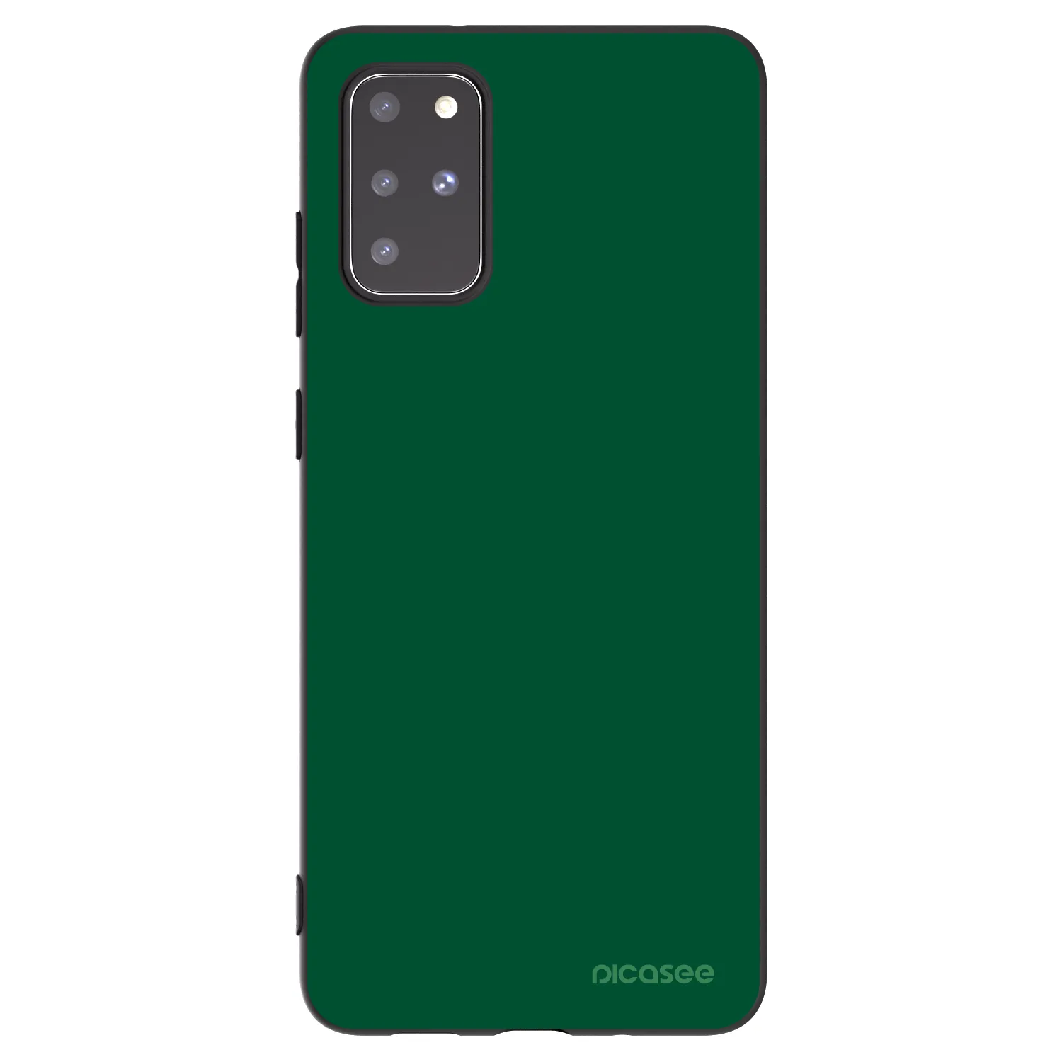 Picasee husă neagră din silicon pentru Samsung Galaxy S20+ G985F - Green Gleam
