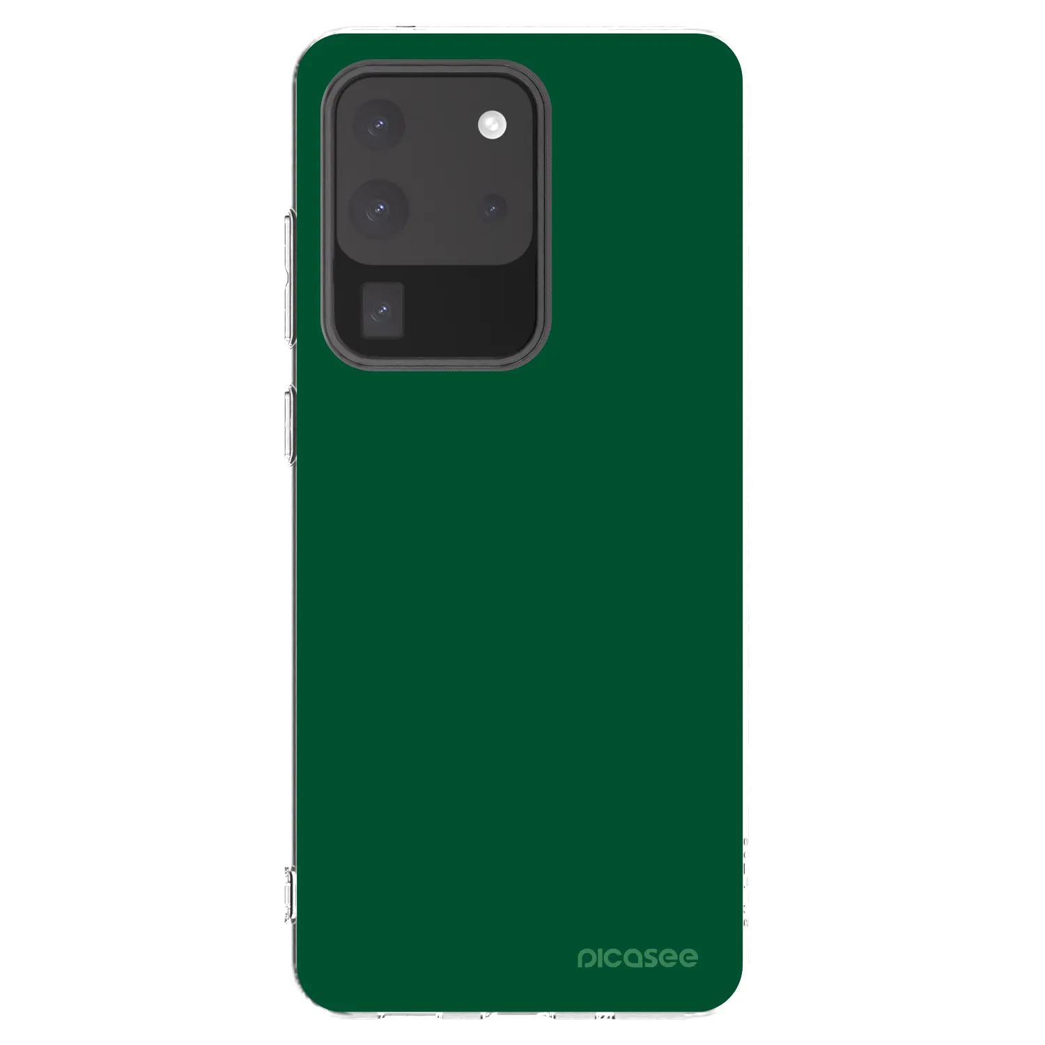 Picasee husă transparentă din silicon pentru Samsung Galaxy S20 Ultra 5G G988F - Green Gleam