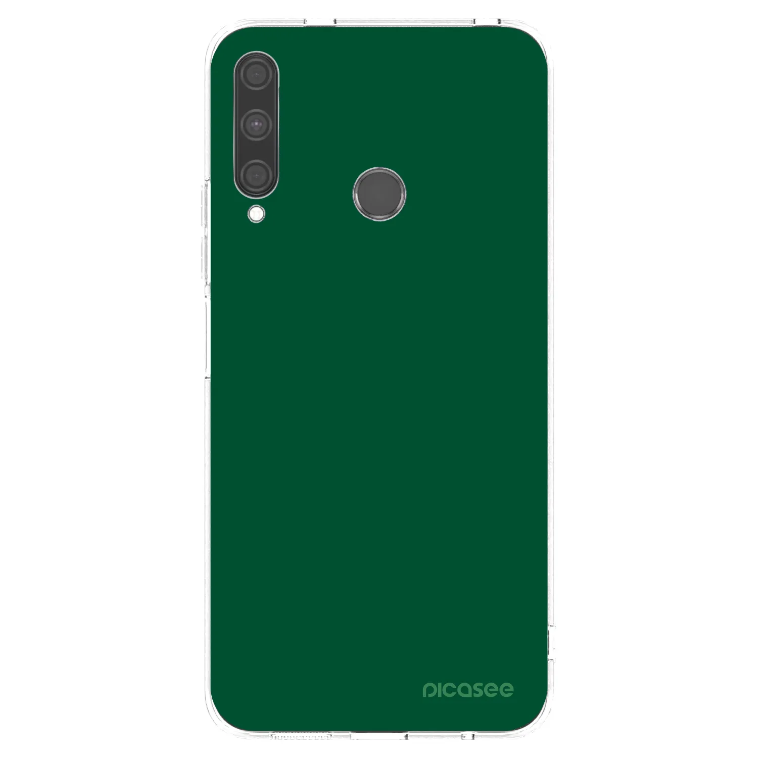 Picasee husă transparentă din silicon pentru Huawei P40 Lite E - Green Gleam