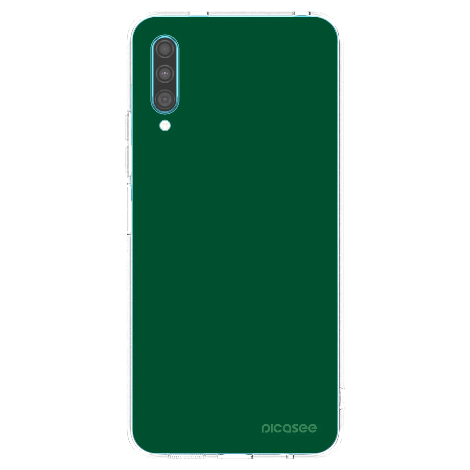 Picasee husă transparentă din silicon pentru Samsung Galaxy A30s A307F - Green Gleam