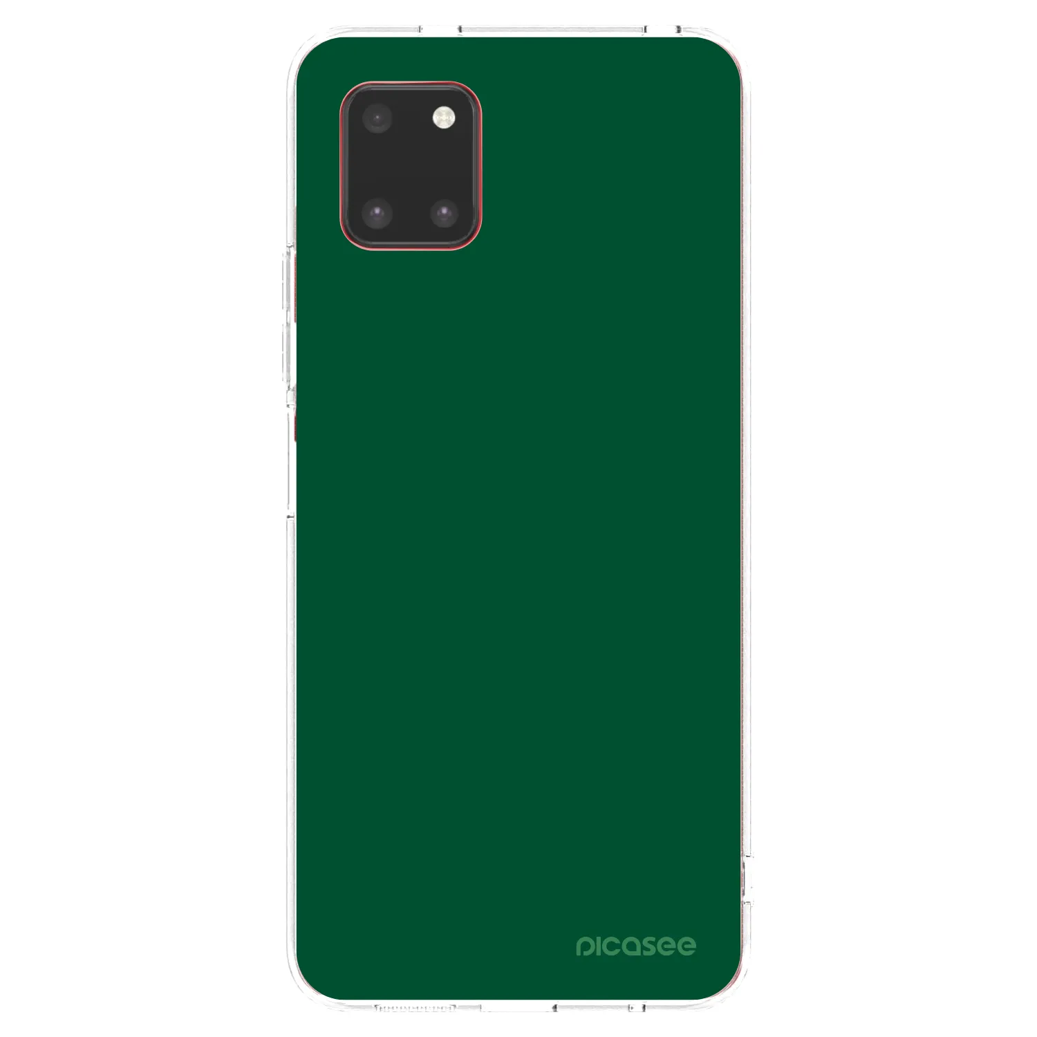 Picasee husă transparentă din silicon pentru Samsung Galaxy Note 10 Lite N770F - Green Gleam