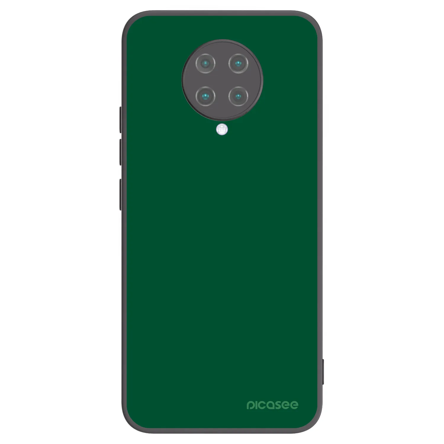 Picasee husă neagră din silicon pentru Xiaomi Poco F2 Pro - Green Gleam