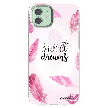 Picasee husă transparentă din silicon pentru Apple iPhone 12 - Sweet dreams