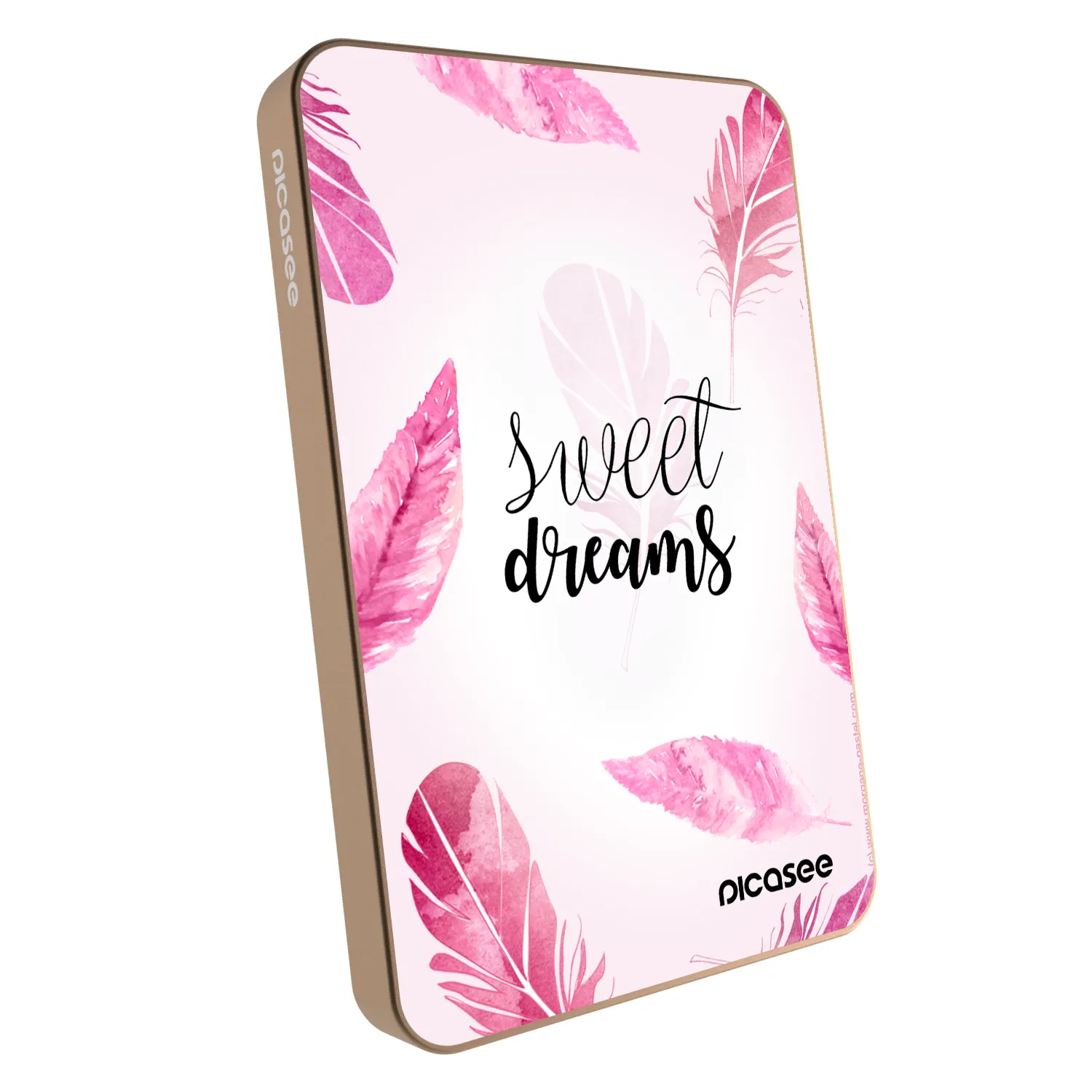 Picasee Powerbank cu MagSafe 5 000 mAh De aur - Sweet dreams