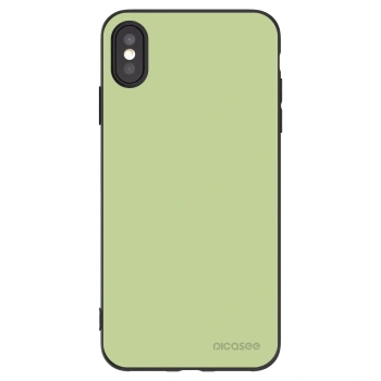 Picasee husă neagră din silicon pentru Apple iPhone XS Max - Heavenly Hints