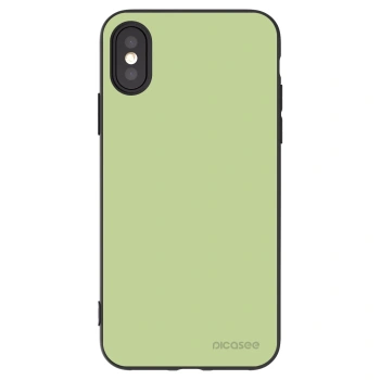 Picasee husă neagră din silicon pentru Apple iPhone X/XS - Heavenly Hints