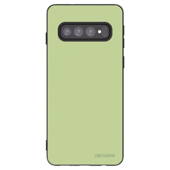 Picasee husă neagră din silicon pentru Samsung Galaxy S10 G973 - Heavenly Hints