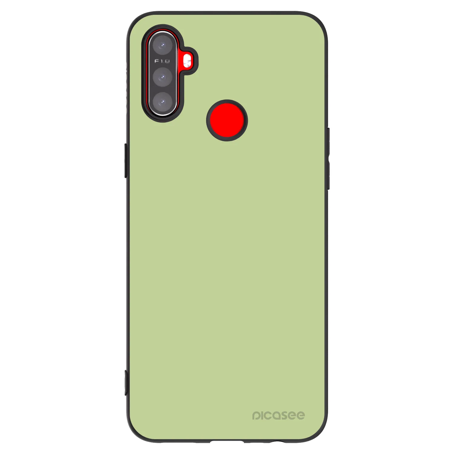 Picasee husă neagră din silicon pentru Realme C3 - Heavenly Hints