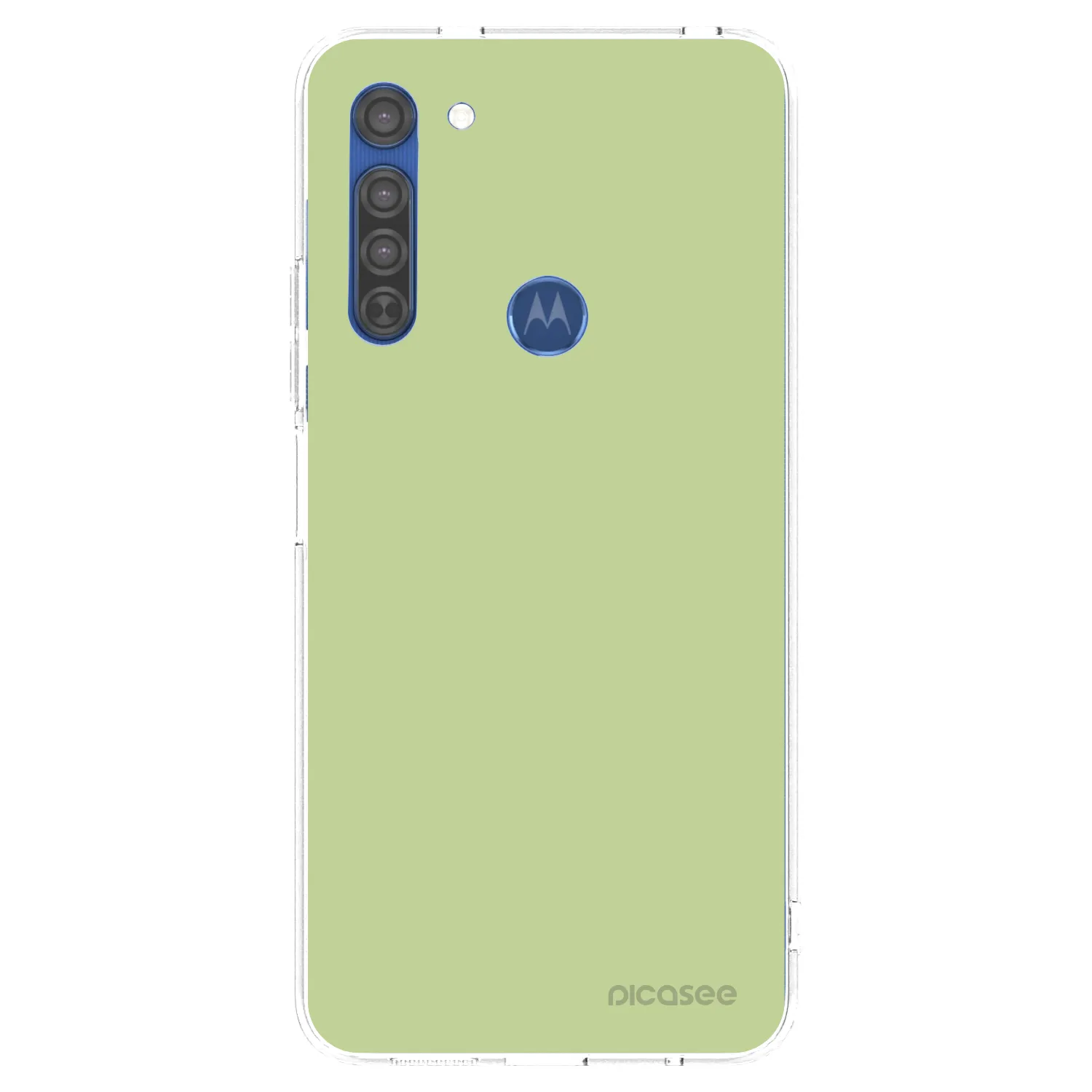 Picasee husă transparentă din silicon pentru Motorola Moto G8 - Heavenly Hints
