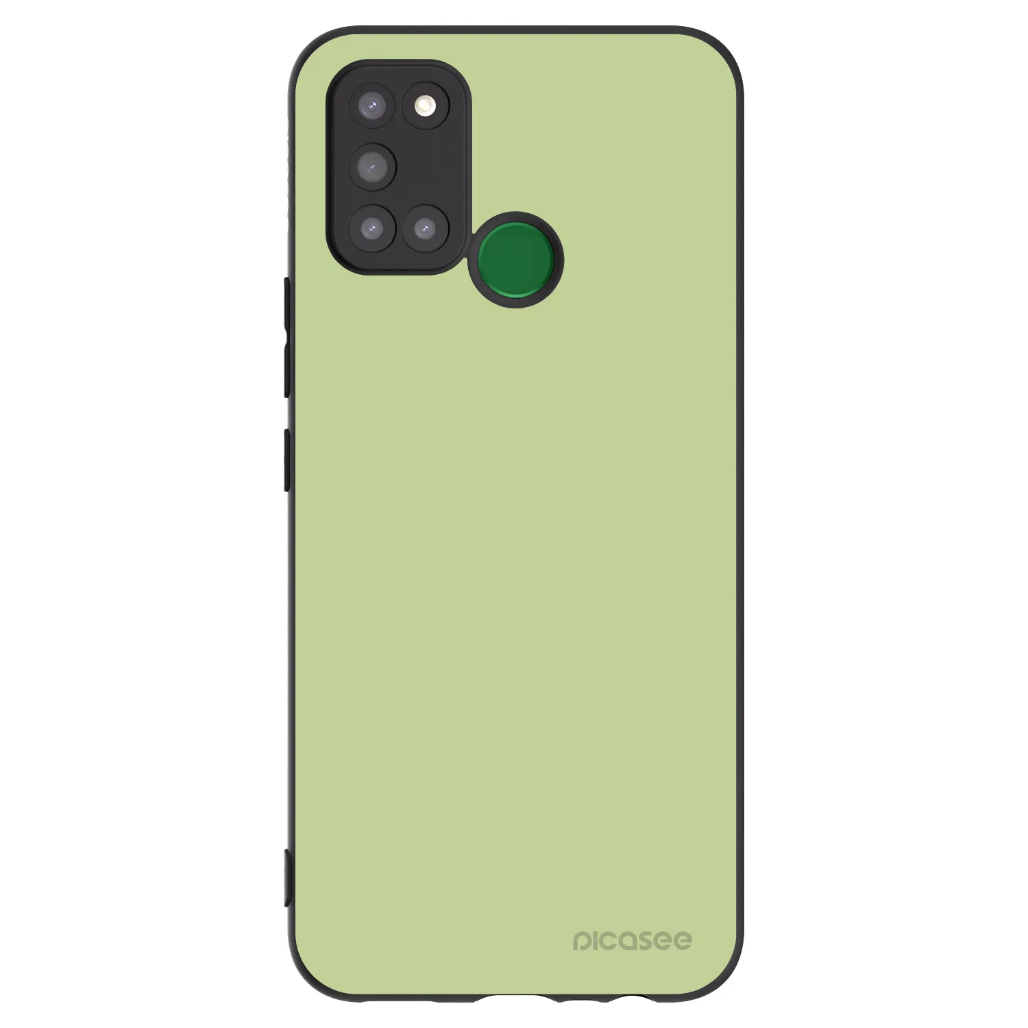 Picasee husă neagră din silicon pentru Realme 7i - Heavenly Hints