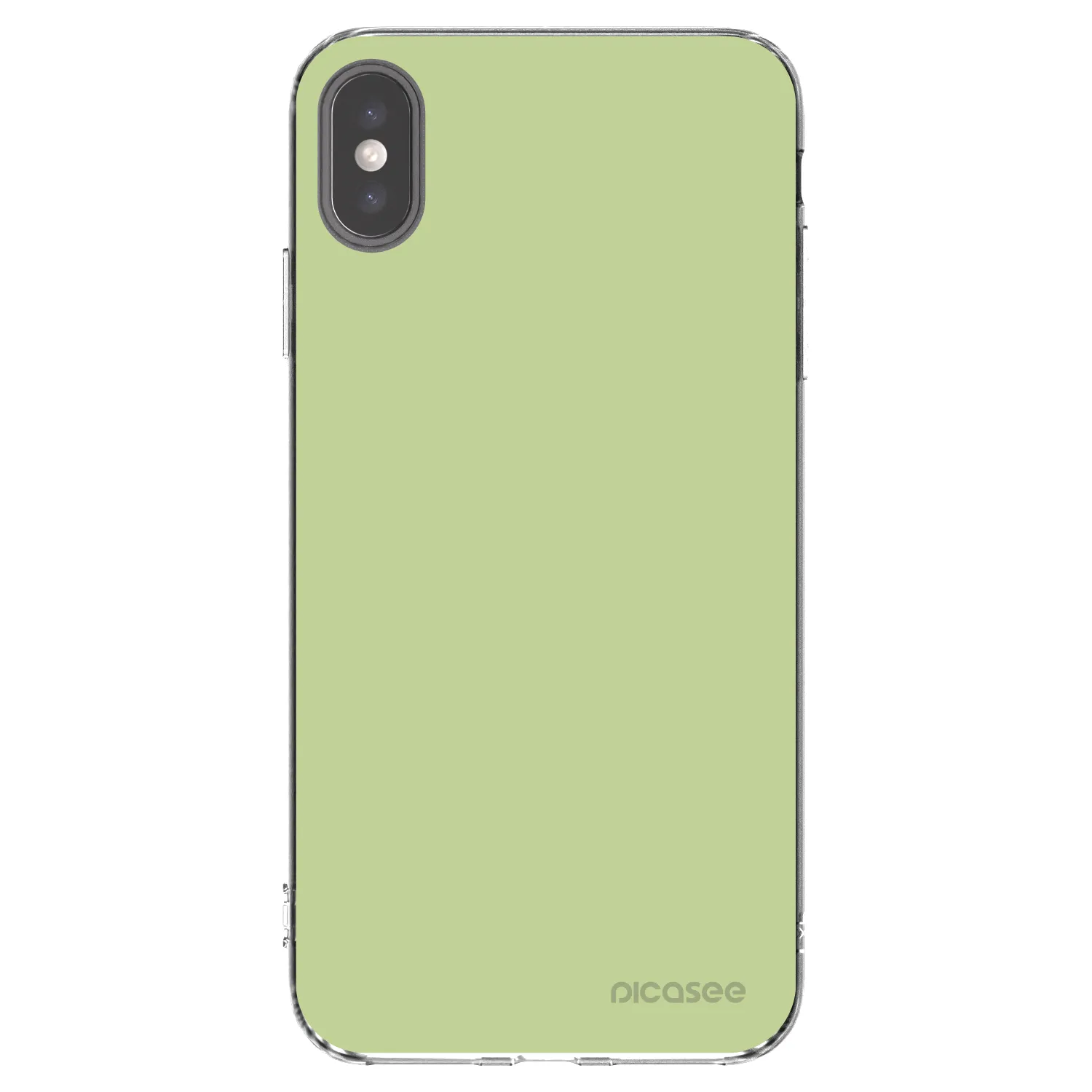Picasee husă transparentă din silicon pentru Apple iPhone XS Max - Heavenly Hints