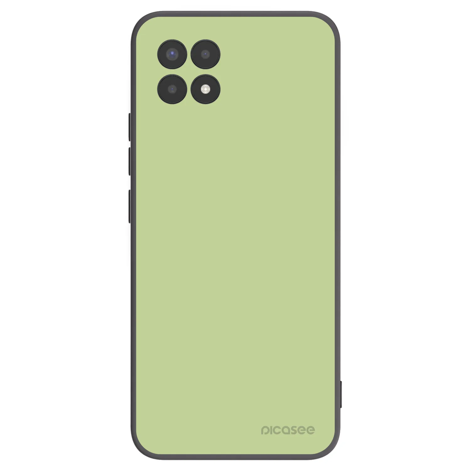 Picasee husă neagră din silicon pentru Realme 8i - Heavenly Hints