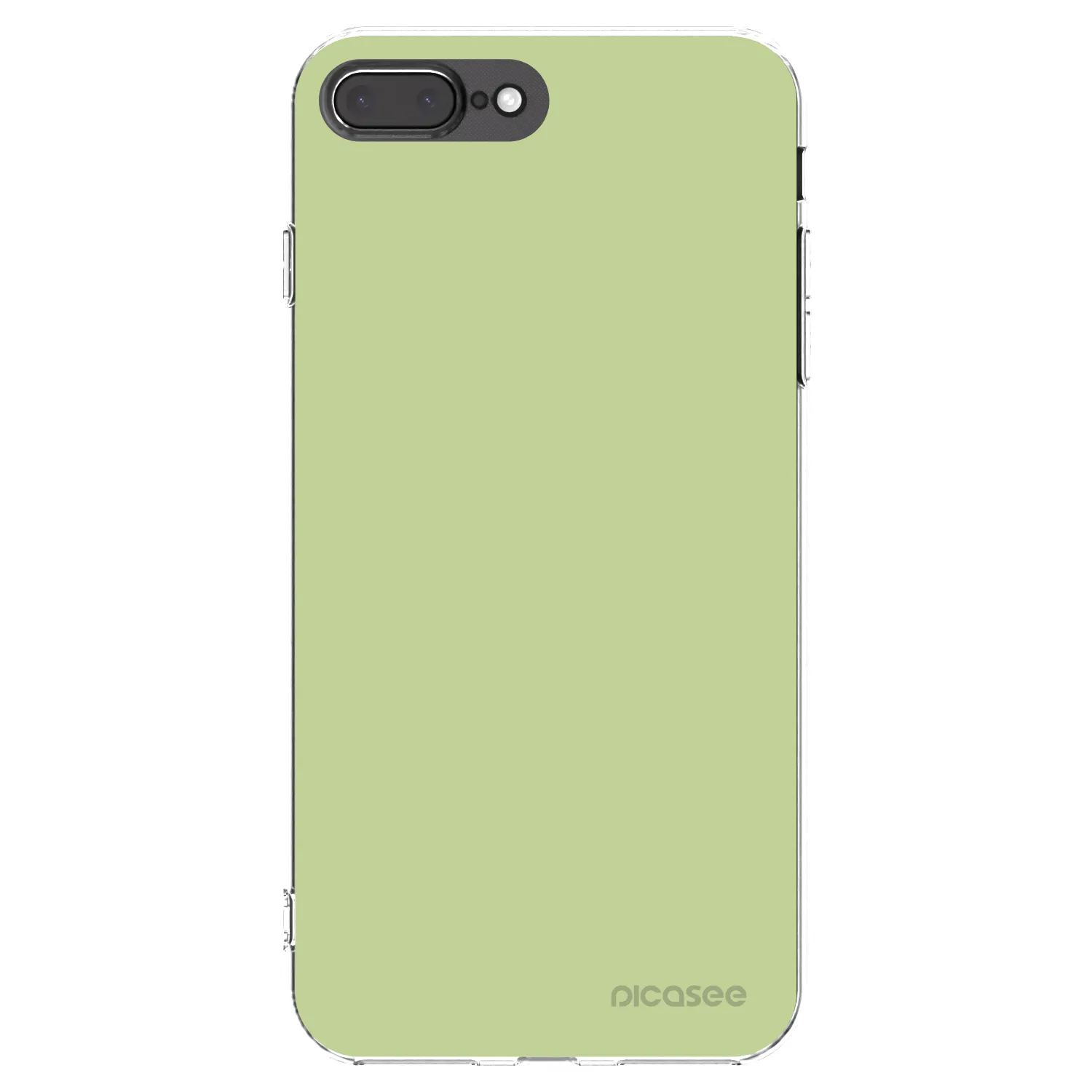 Picasee husă transparentă din silicon pentru Apple iPhone 8 Plus - Heavenly Hints