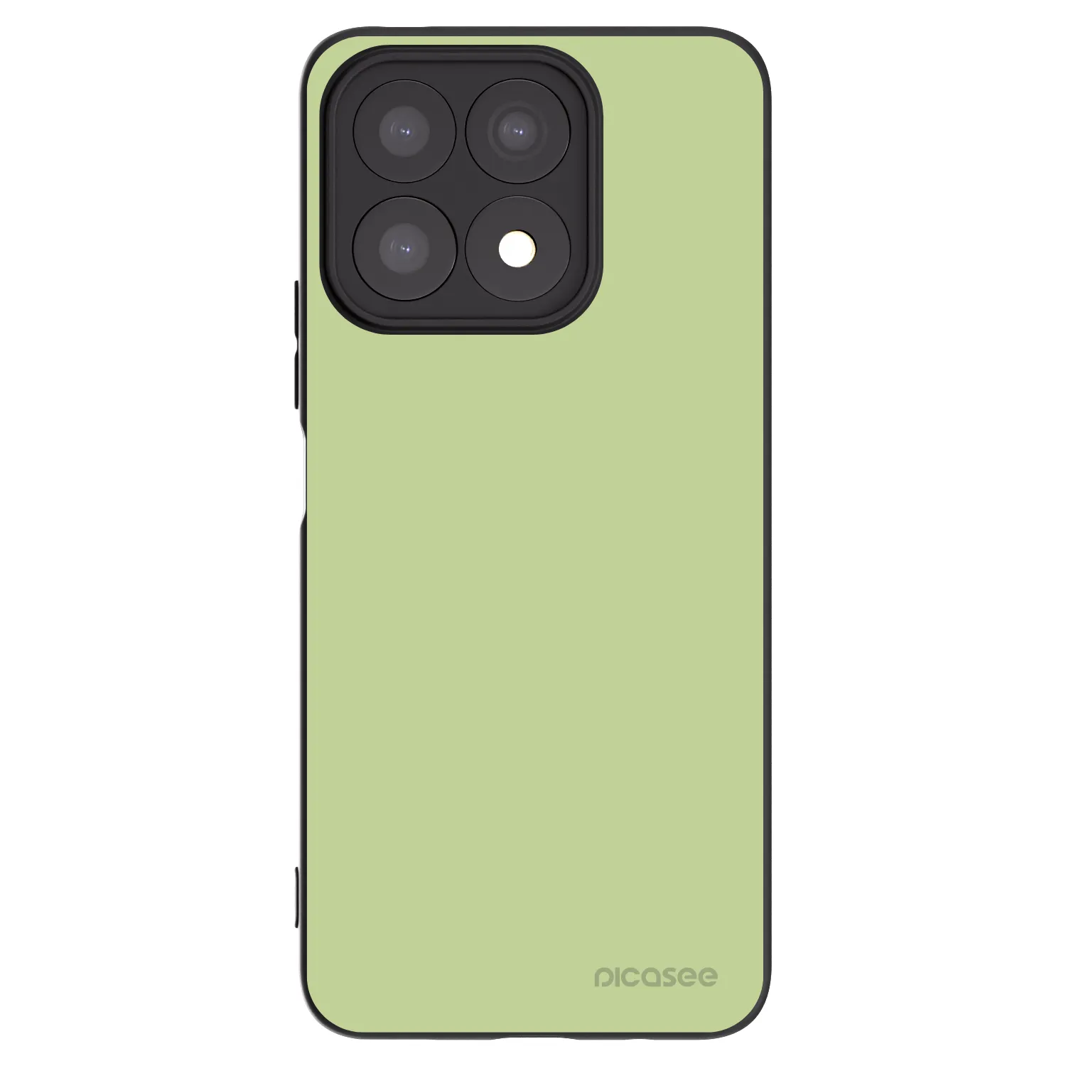 Picasee husă neagră din silicon pentru Honor X8a - Heavenly Hints