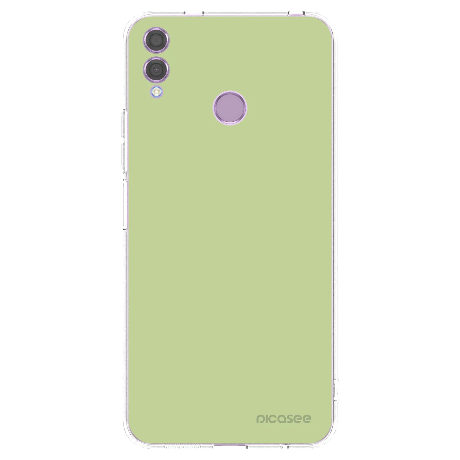 Picasee husă transparentă din silicon pentru Honor 8X - Heavenly Hints