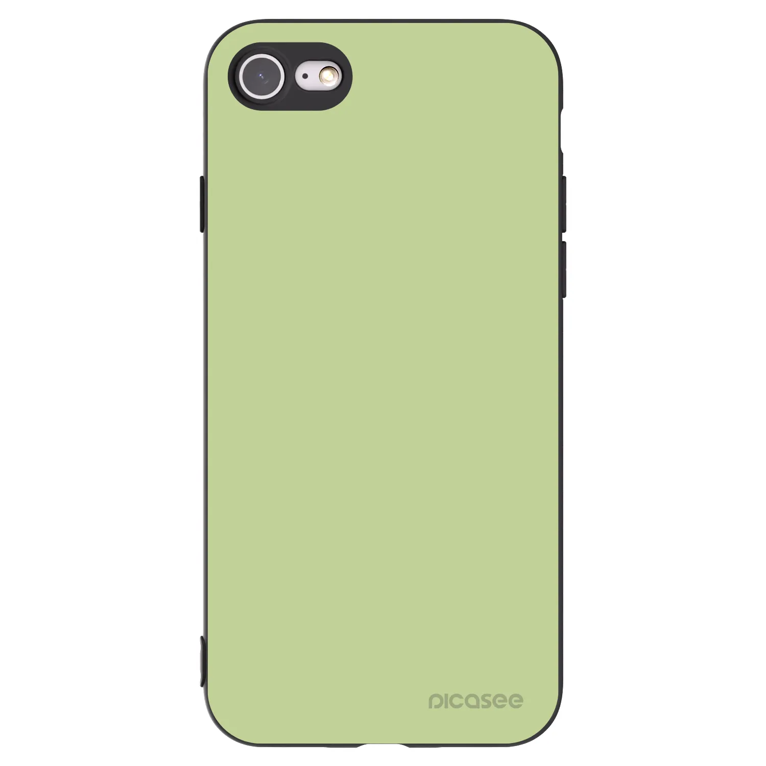Picasee husă neagră din silicon pentru Apple iPhone 8 - Heavenly Hints
