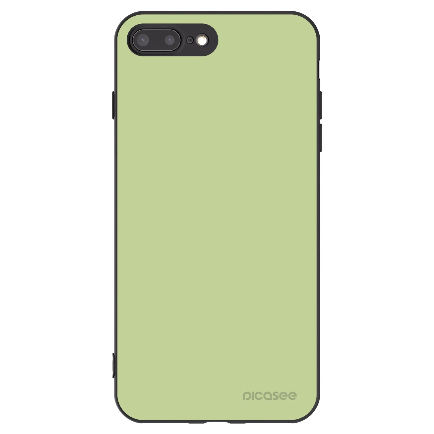 Picasee husă neagră din silicon pentru Apple iPhone 8 Plus - Heavenly Hints