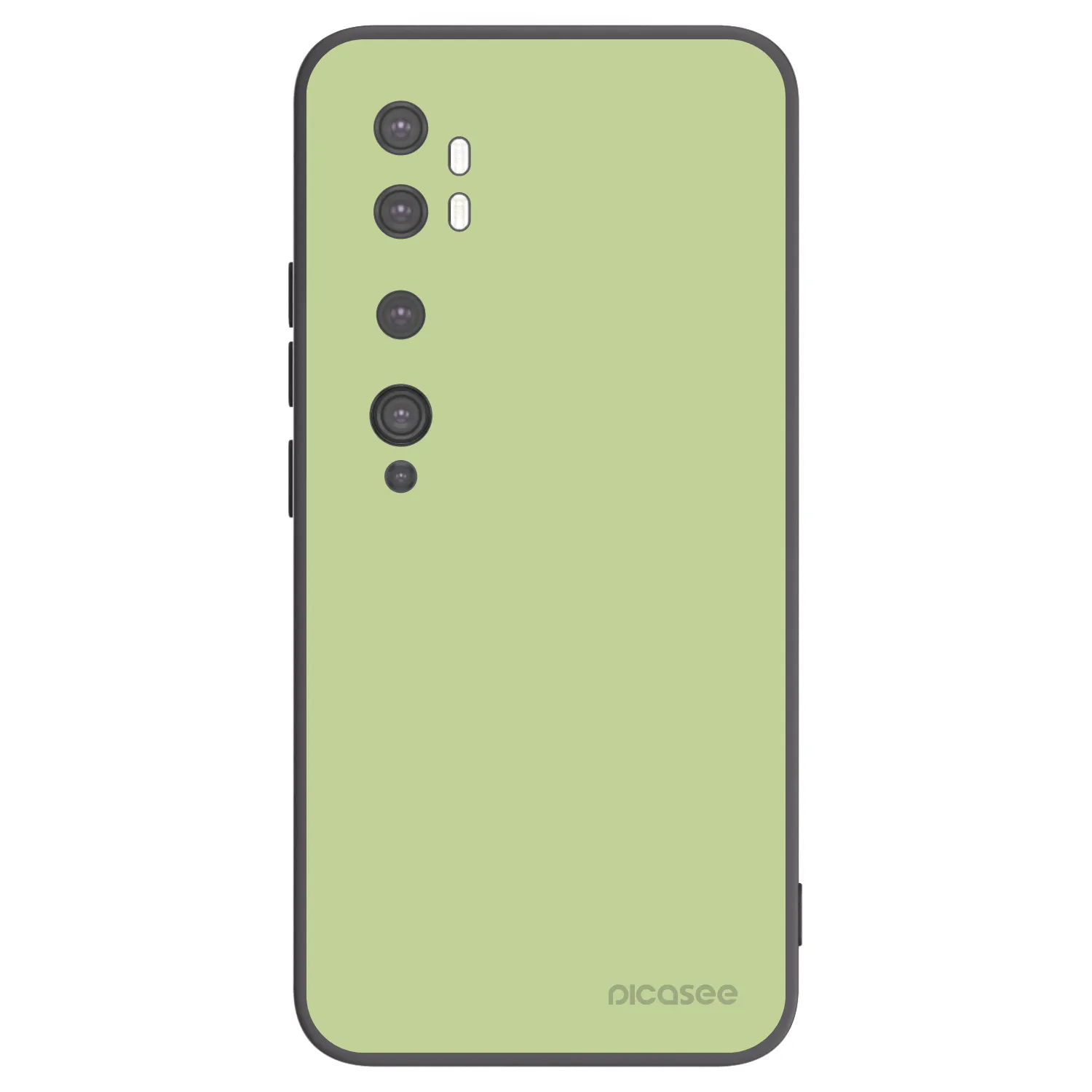 Picasee husă neagră din silicon pentru Xiaomi Mi Note 10 (Pro) - Heavenly Hints
