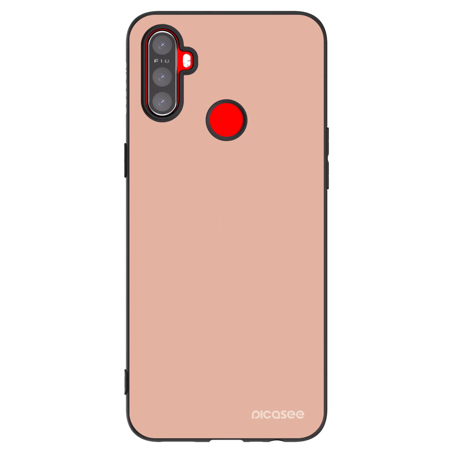 Picasee husă neagră din silicon pentru Realme C3 - Lullaby
