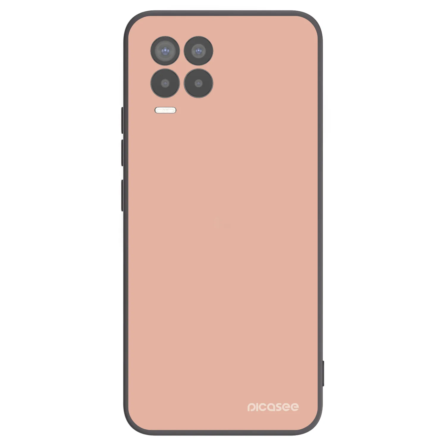 Picasee husă neagră din silicon pentru Realme 8 Pro - Lullaby