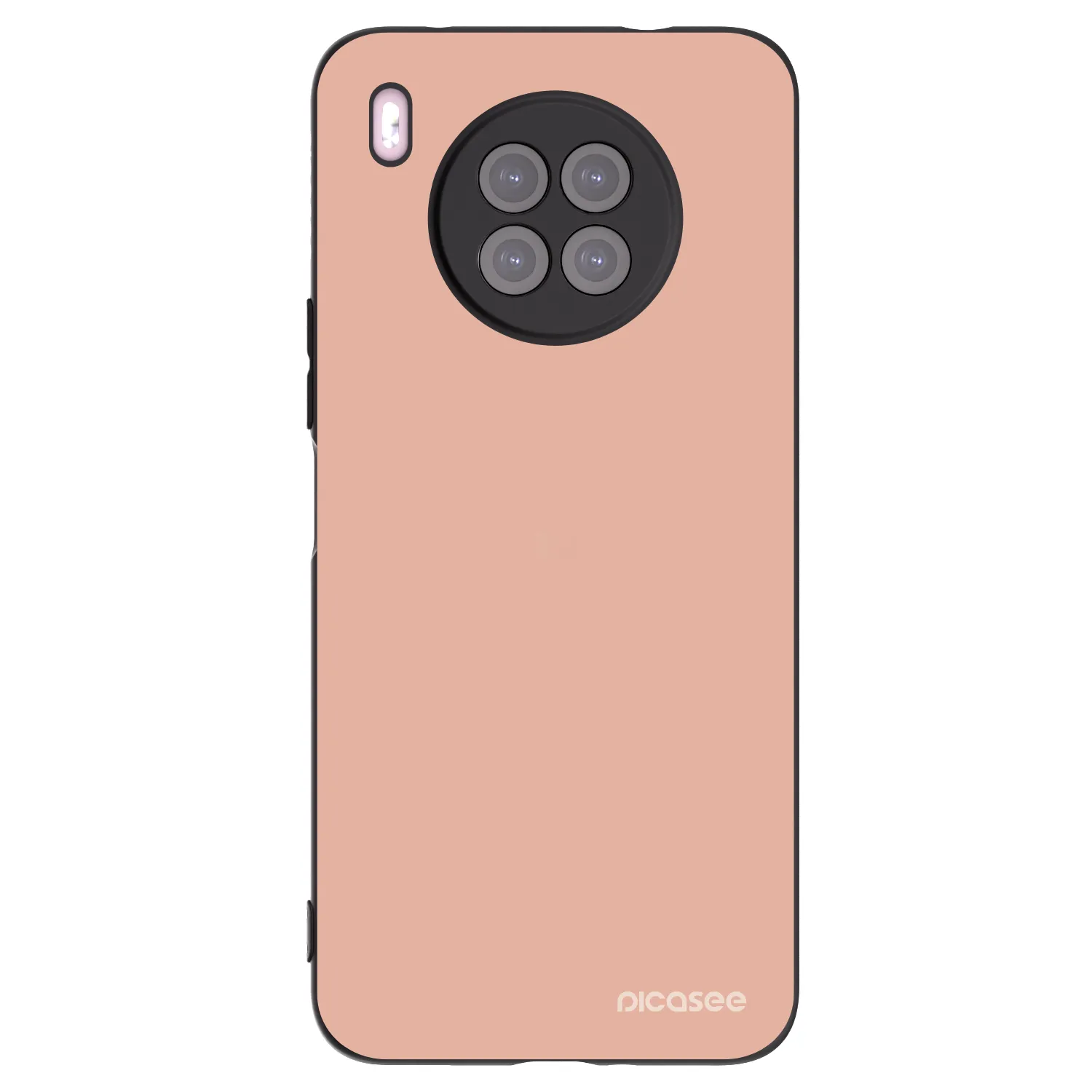 Picasee husă neagră din silicon pentru Huawei Nova 8i - Lullaby