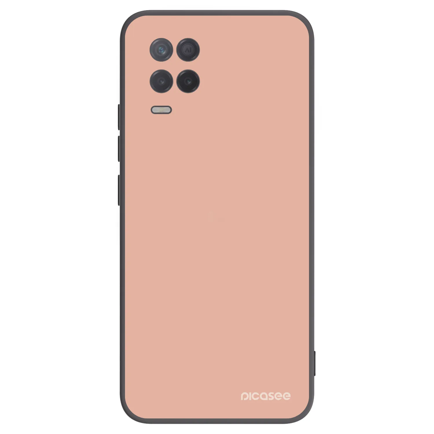 Picasee husă neagră din silicon pentru Realme 8 5G - Lullaby