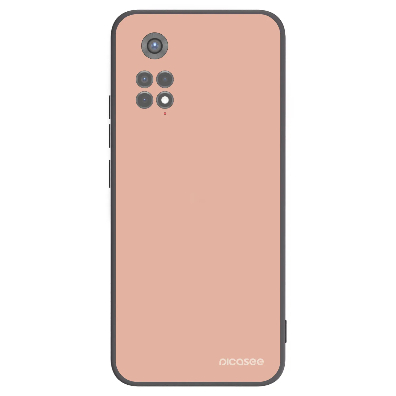 Picasee husă neagră din silicon pentru Xiaomi Redmi Note 11S 5G - Lullaby