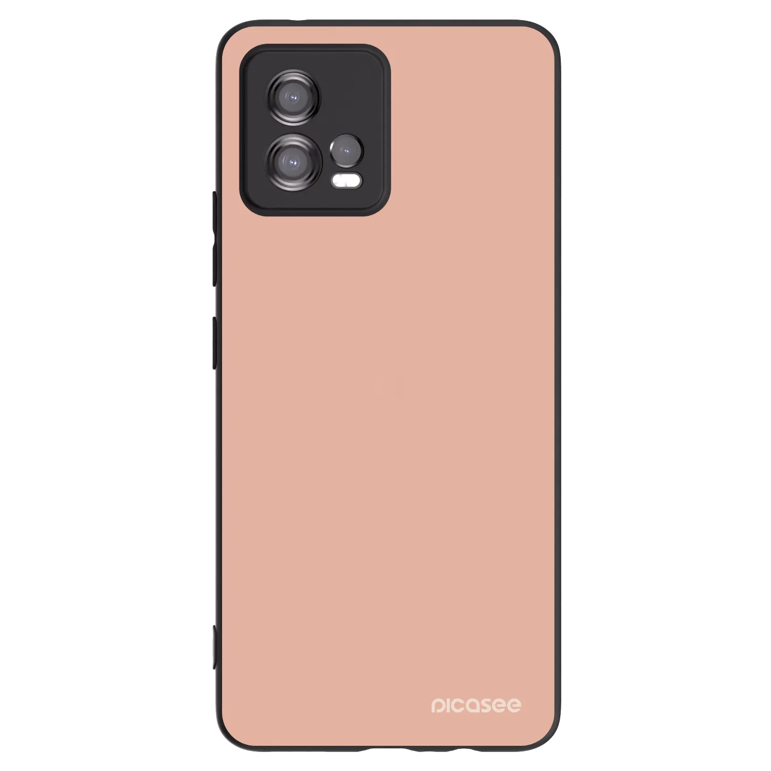 Picasee husă neagră din silicon pentru Motorola Moto G72 - Lullaby
