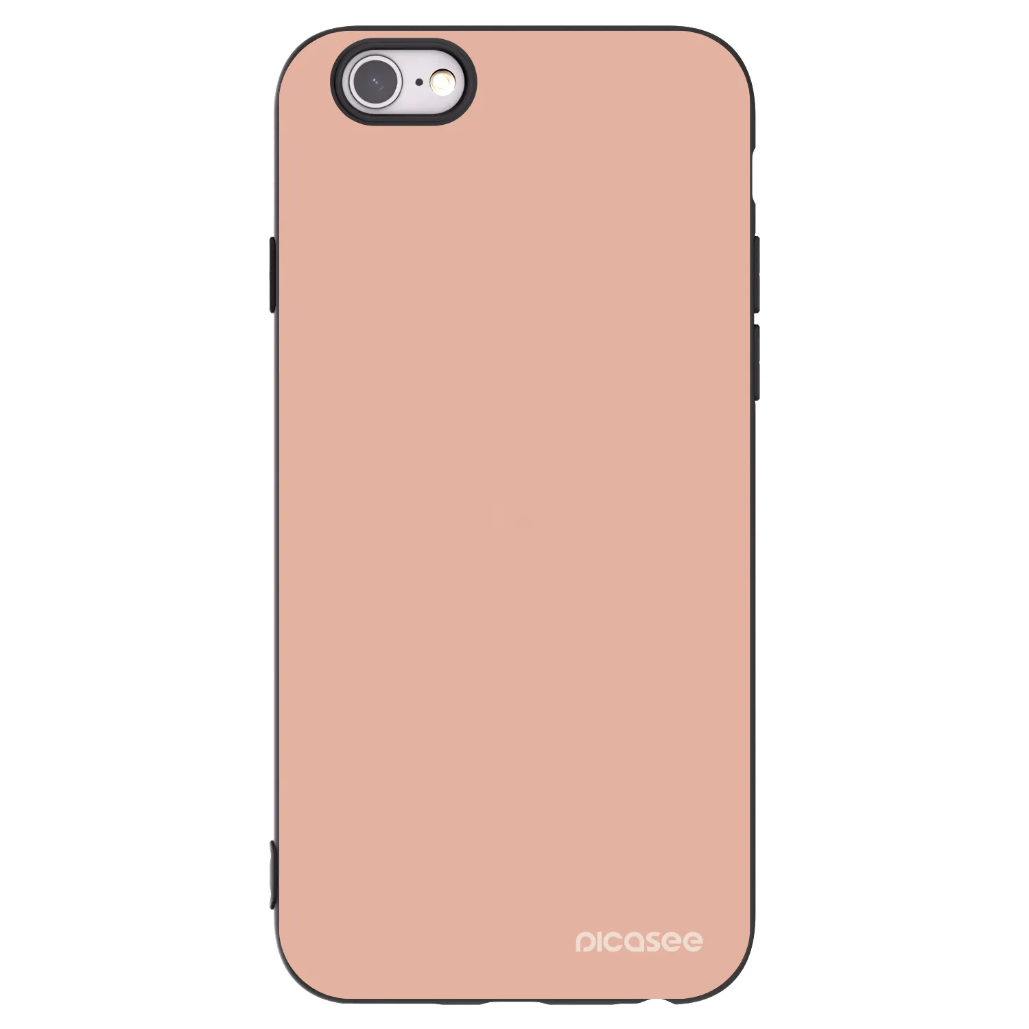 Picasee husă neagră din silicon pentru Apple iPhone 6/6S - Lullaby