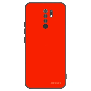 Picasee husă neagră din silicon pentru Xiaomi Redmi 9 - Maranello Red