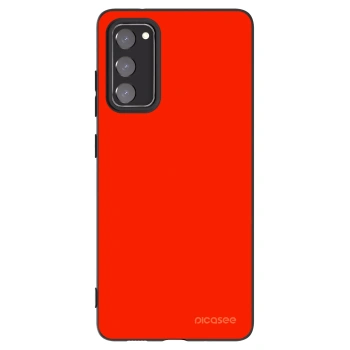 Picasee husă neagră din silicon pentru Samsung Galaxy S20 FE - Maranello Red