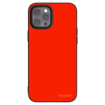 Picasee husă neagră din silicon pentru Apple iPhone 12 Pro Max - Maranello Red