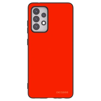 Picasee husă neagră din silicon pentru Samsung Galaxy A52 5G A525F - Maranello Red