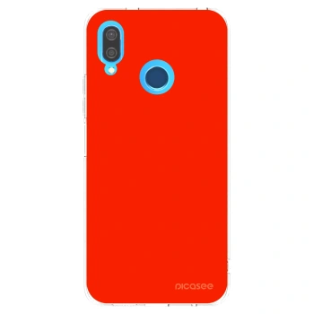 Picasee husă transparentă din silicon pentru Huawei P20 Lite - Maranello Red