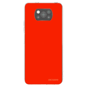 Picasee husă neagră din silicon pentru Xiaomi Poco X3 Pro - Maranello Red