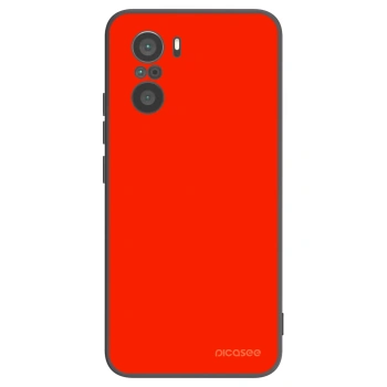 Picasee husă neagră din silicon pentru Xiaomi Poco F3 - Maranello Red
