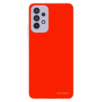 Picasee husă transparentă din silicon pentru Samsung Galaxy A32 4G SM-A325F - Maranello Red