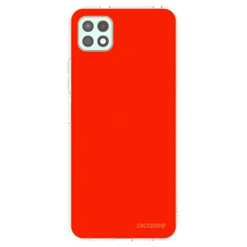 Picasee husă transparentă din silicon pentru Samsung Galaxy A22 A226B 5G - Maranello Red